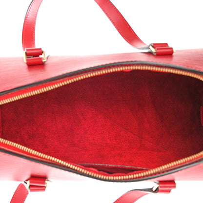 Louis Vuitton Epi Soufflot Castillan Red 6 of 13