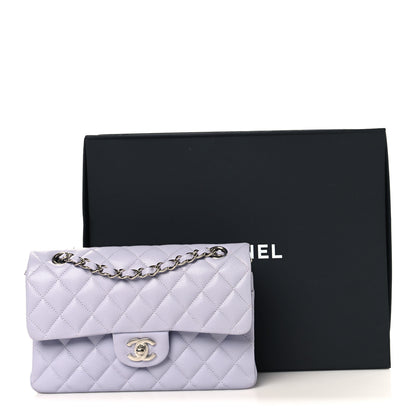 Chanel Caviar Quilted Small Double Flap Light Purple 11 of 11