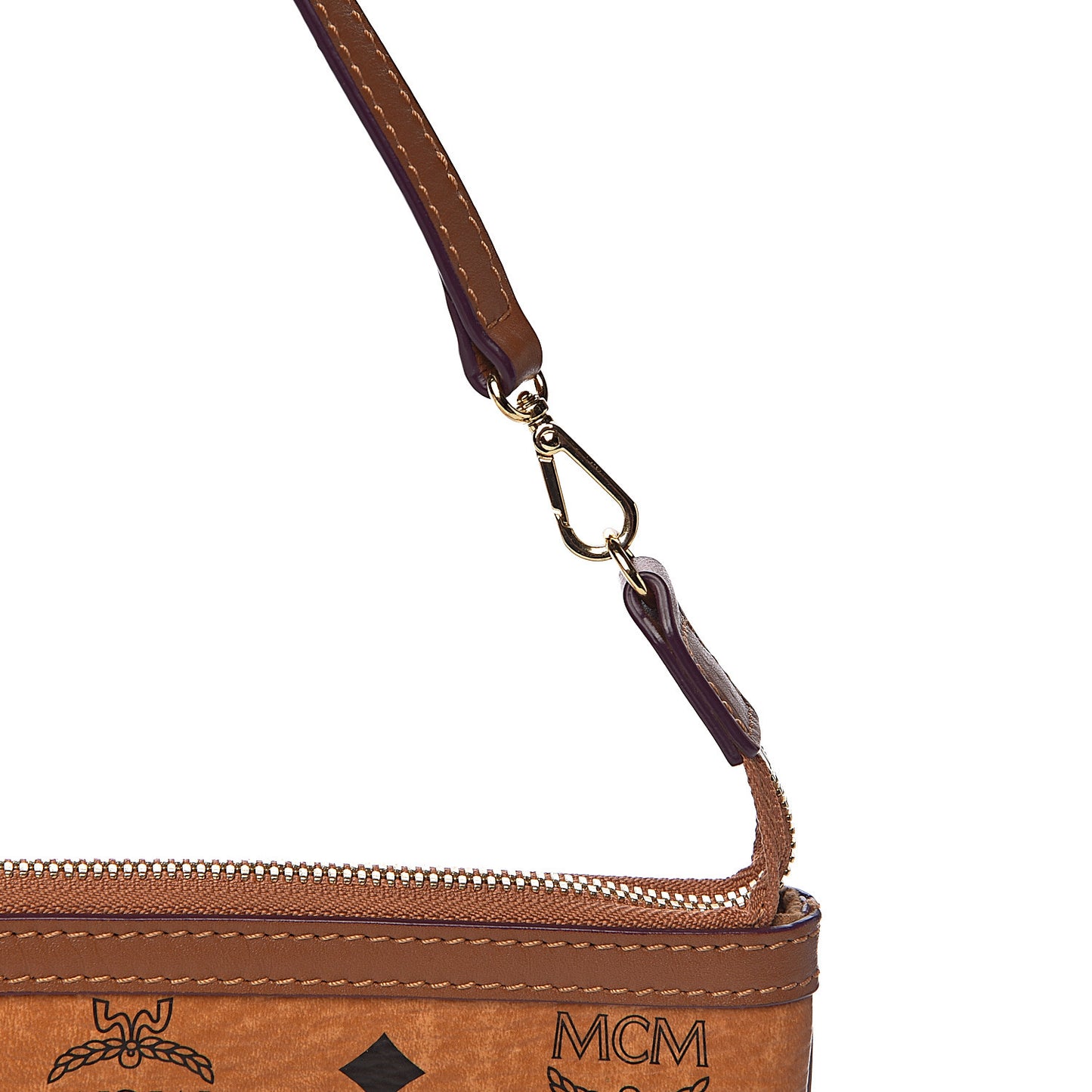 Visetos Liz Shopper Tote Pouch Cognac