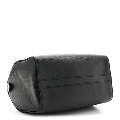 Louis Vuitton Epi Speedy 25 Black 4 of 14