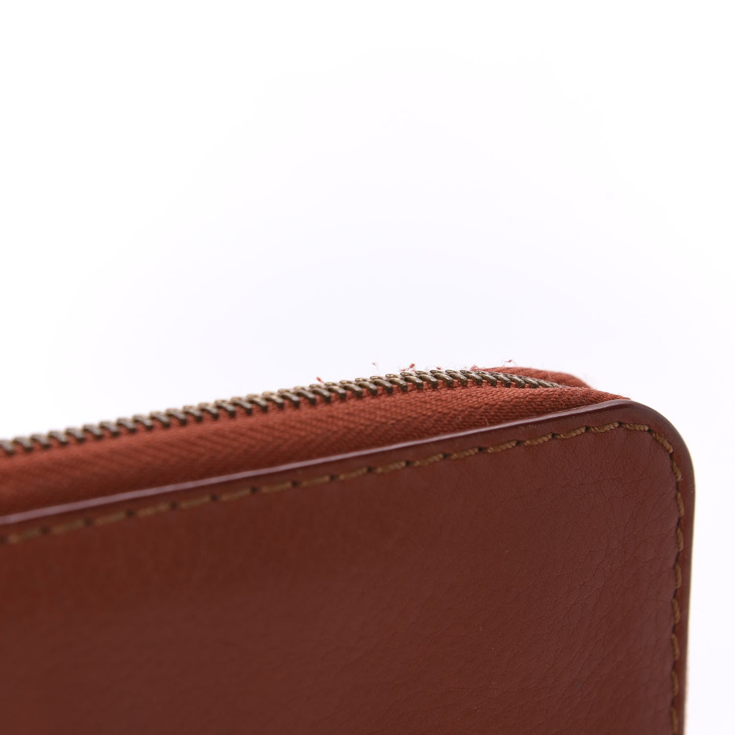 Chloe Calfskin Marcie Long Zip Around Wallet Maple Leaf 11 of 11