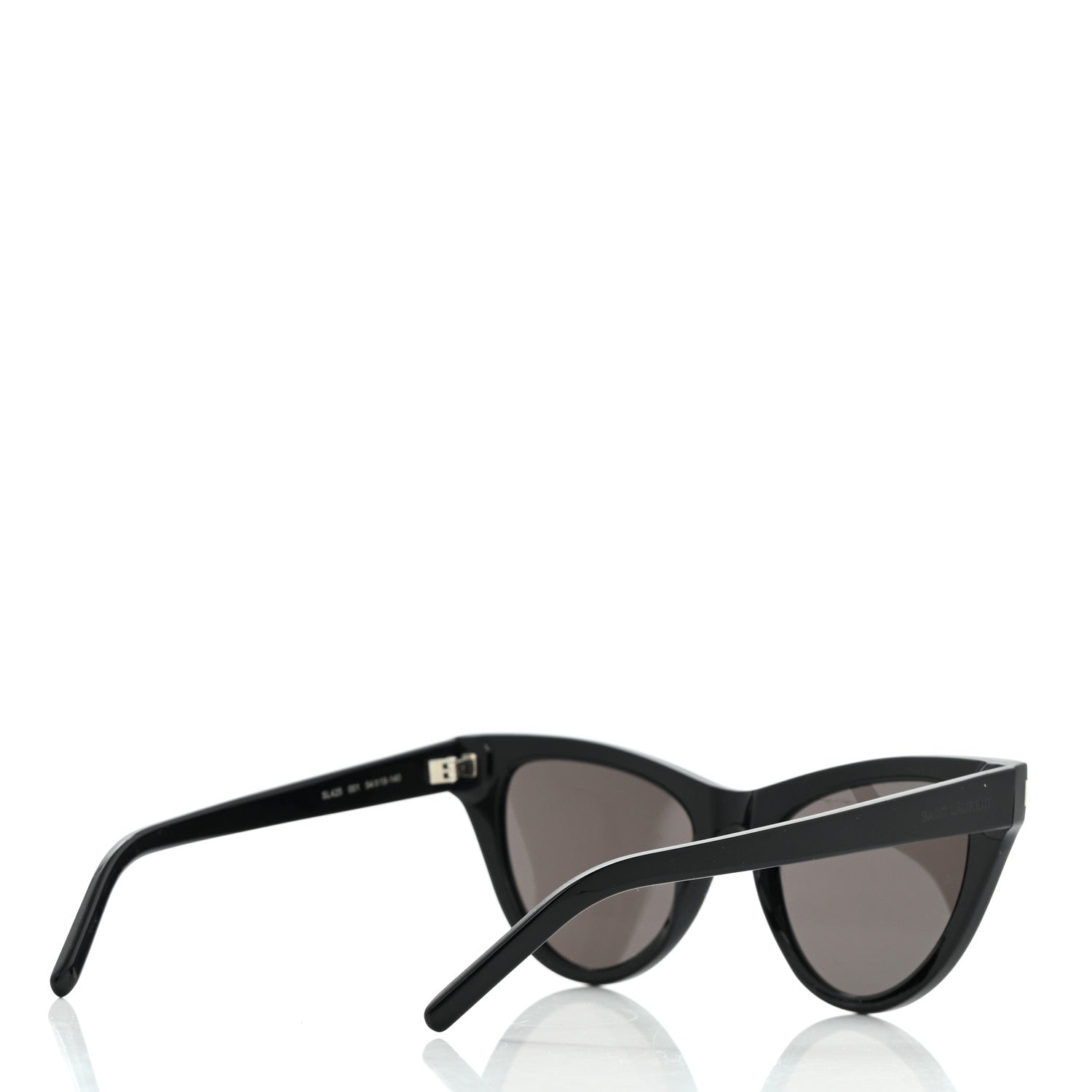 Saint Laurent Acetate Cat 3 Cat Eye Sunglasses SL425 Black 4 of 8