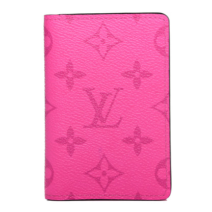 Louis Vuitton Taigarama Pocket Organizer NM Fuchsia 1 of 8