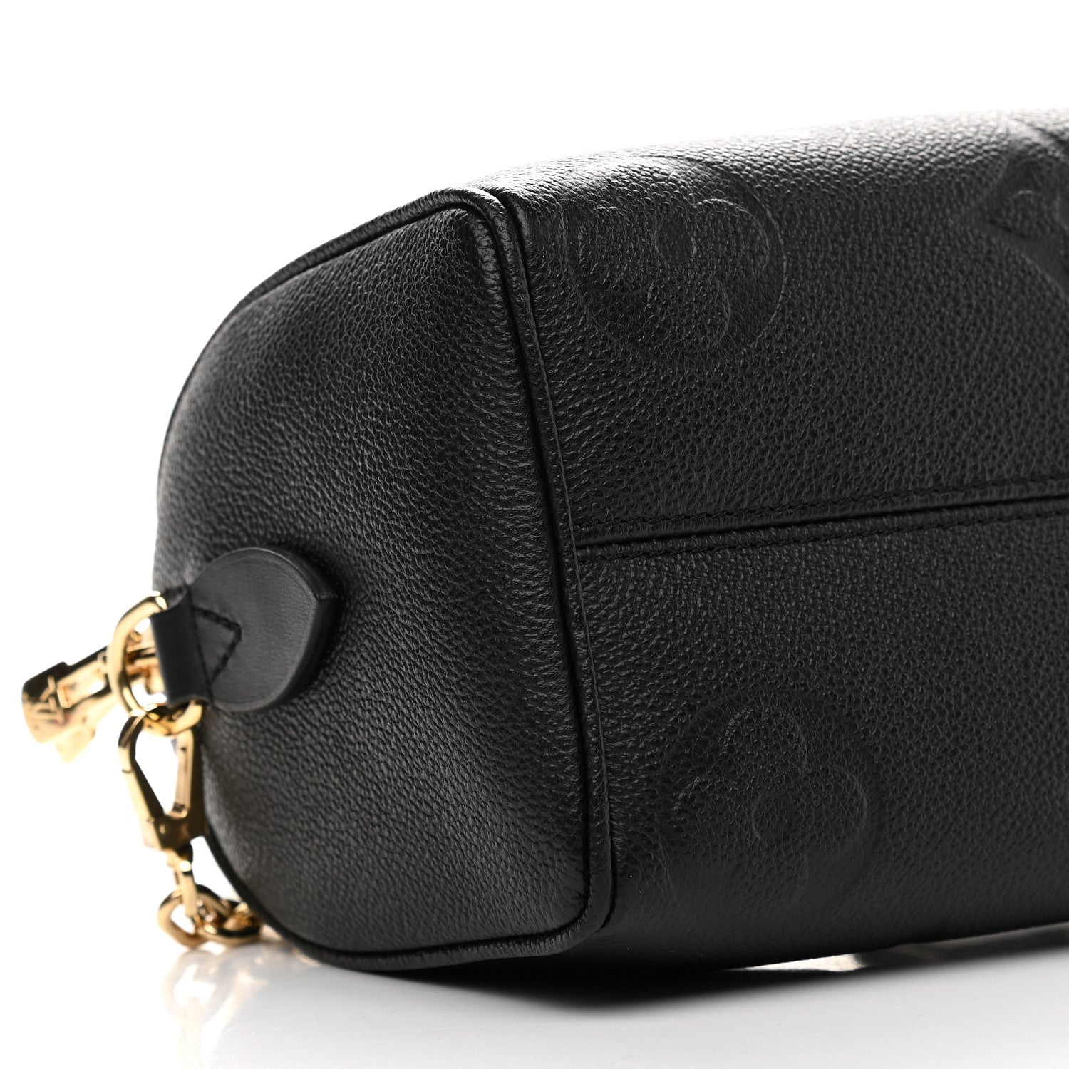 Louis Vuitton Empreinte Monogram Giant Speedy Bandouliere 20 Black 7 of 8