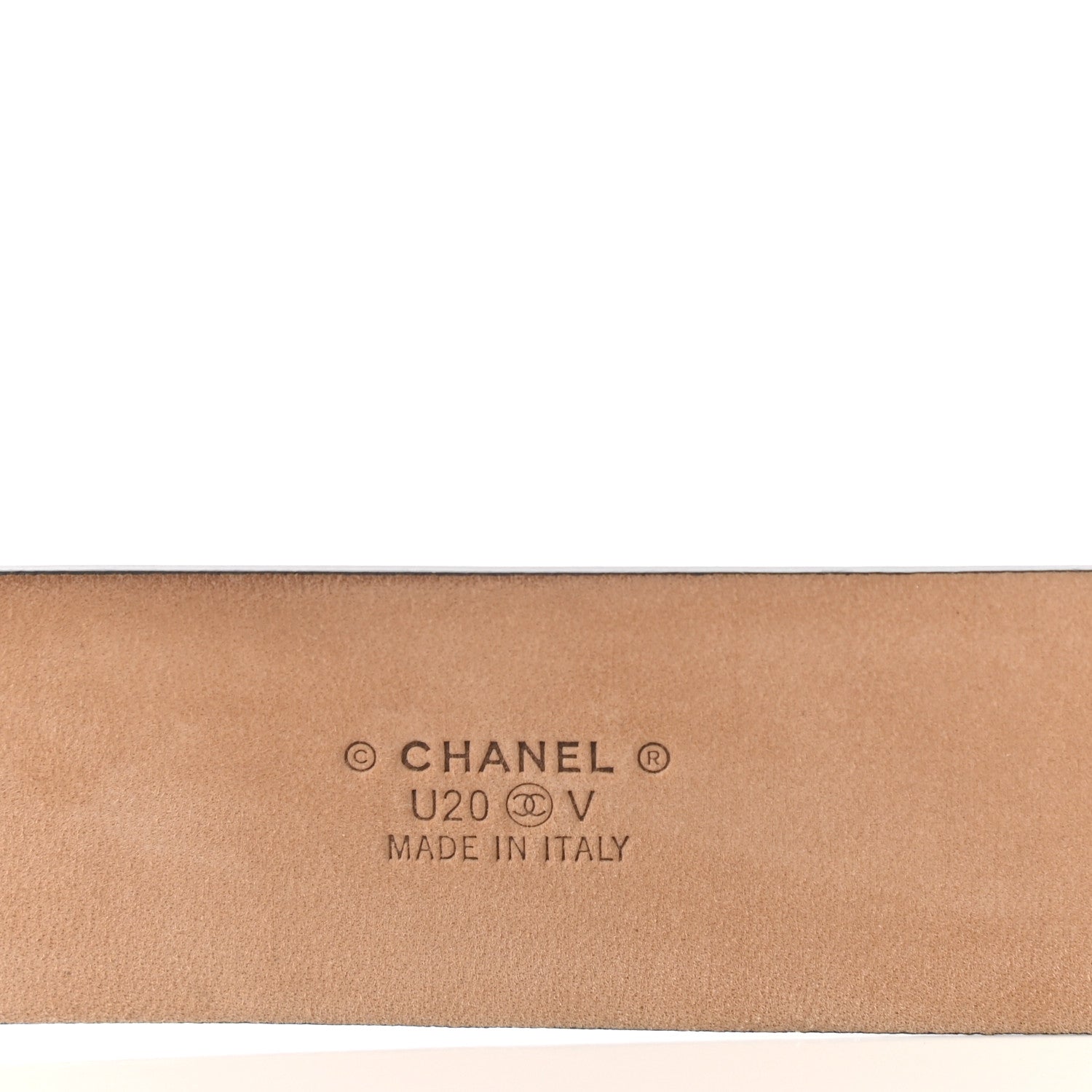 Chanel Calfskin Belt 95 38 Black 5 of 7