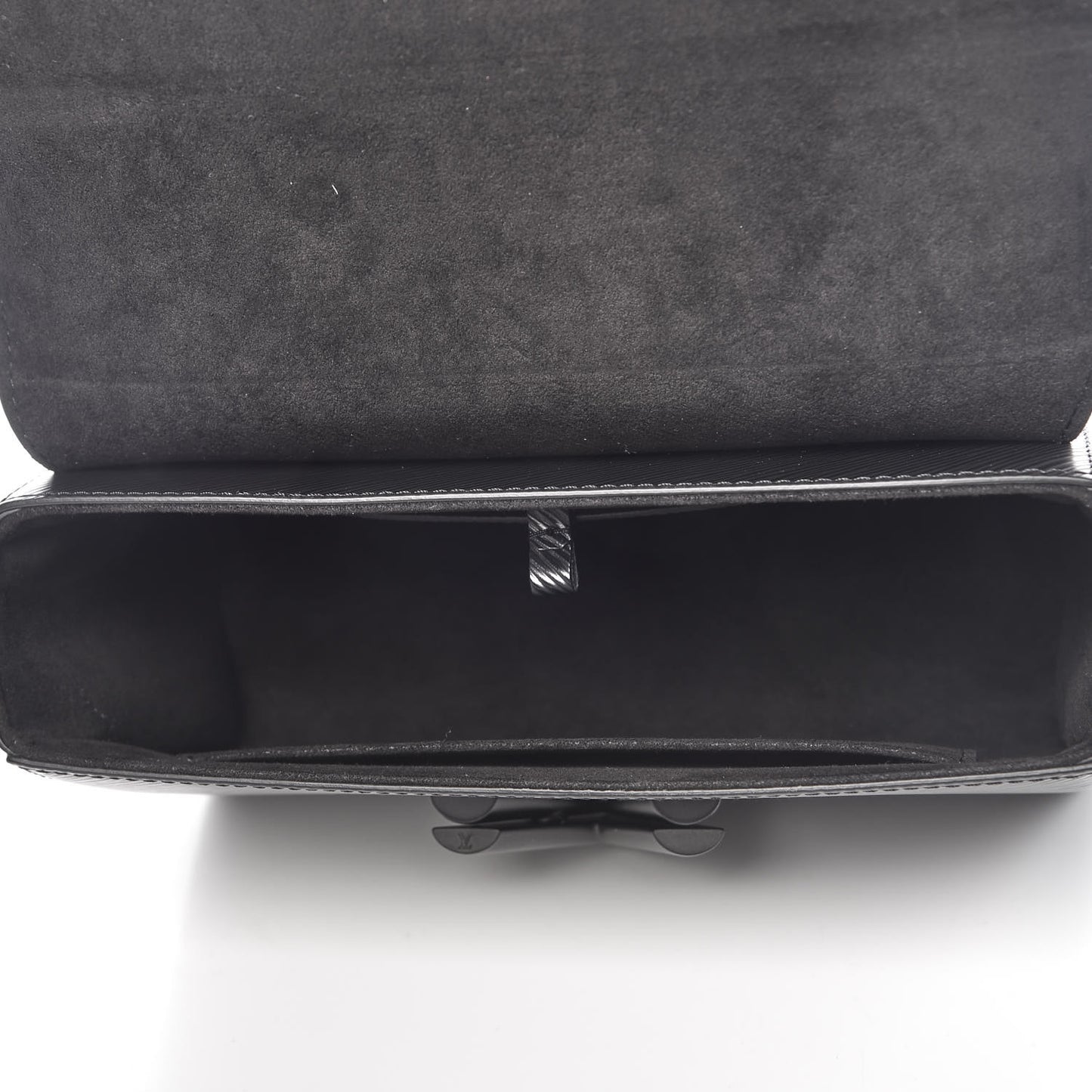 Epi Twist Shoulder Bag MM Matte Black