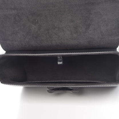 Louis Vuitton Epi Twist Shoulder Bag MM Matte Black 5 of 8