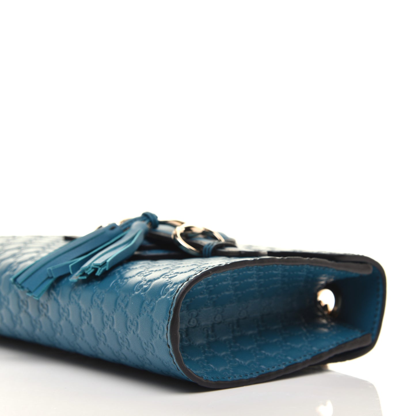 Microguccissima Mini Emily Shoulder Bag Deep Cobalt
