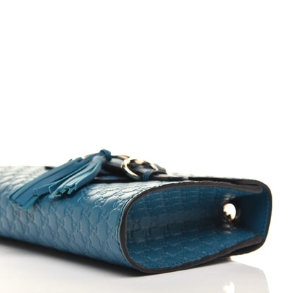 Gucci Microguccissima Mini Emily Shoulder Bag Deep Cobalt 9 of 9