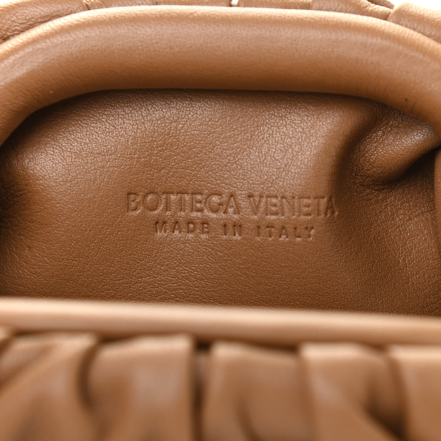 Bottega Veneta Butter Calfskin Coin Purse Cammello 6 of 6