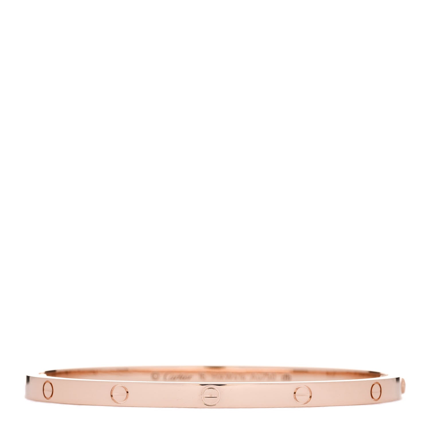 Cartier 18K Pink Gold Small LOVE Bracelet 16 1 of 8