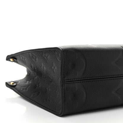 Louis Vuitton Empreinte Monogram Giant Onthego PM Black 7 of 8