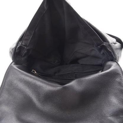 Givenchy Tweed Wool Calfskin Medium Pandora Pure Flap Bag Dark Grey Black 5 of 7