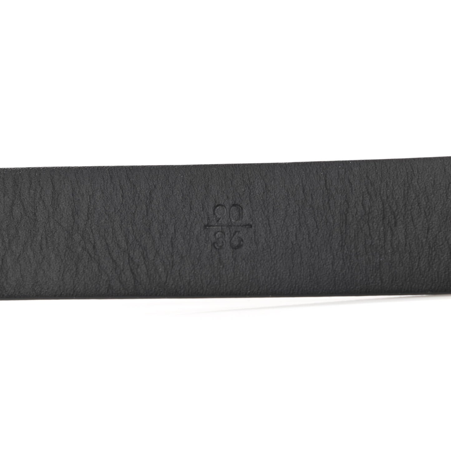 Calfskin CC Chain Belt 90 36 Black