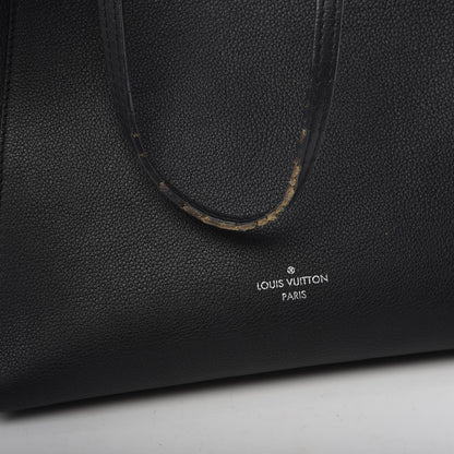 Louis Vuitton Calfskin Lockme Cabas Black 14 of 17