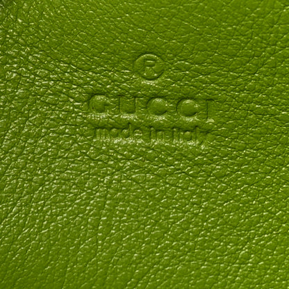 Gucci Canvas Lizard Crystal GG Monogram Mini Jackie 1961 Green 6 of 12