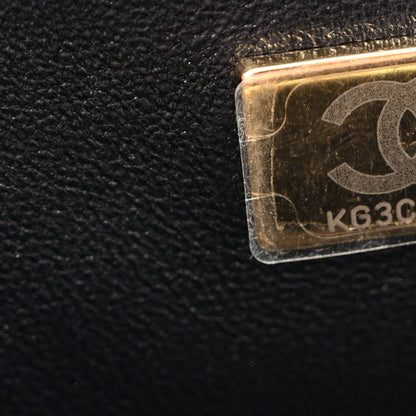 Chanel Sequin Quilted Small Single Flap Black 7 of 11