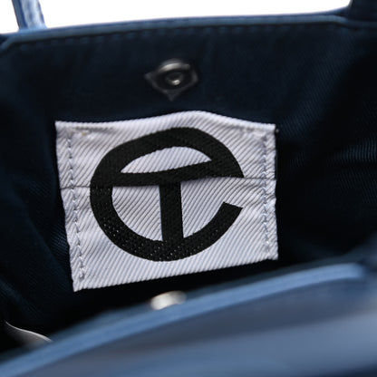 Telfar Vegan Leather Small Shopping Bag Cobalt 6 of 10