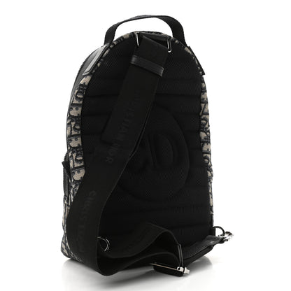 Christian Dior Oblique Mini Rider Backpack Black 2 of 10