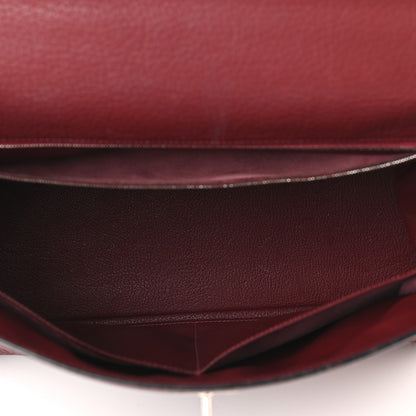 Hermes Fjord Kelly Retourne 40 Rouge H 5 of 31