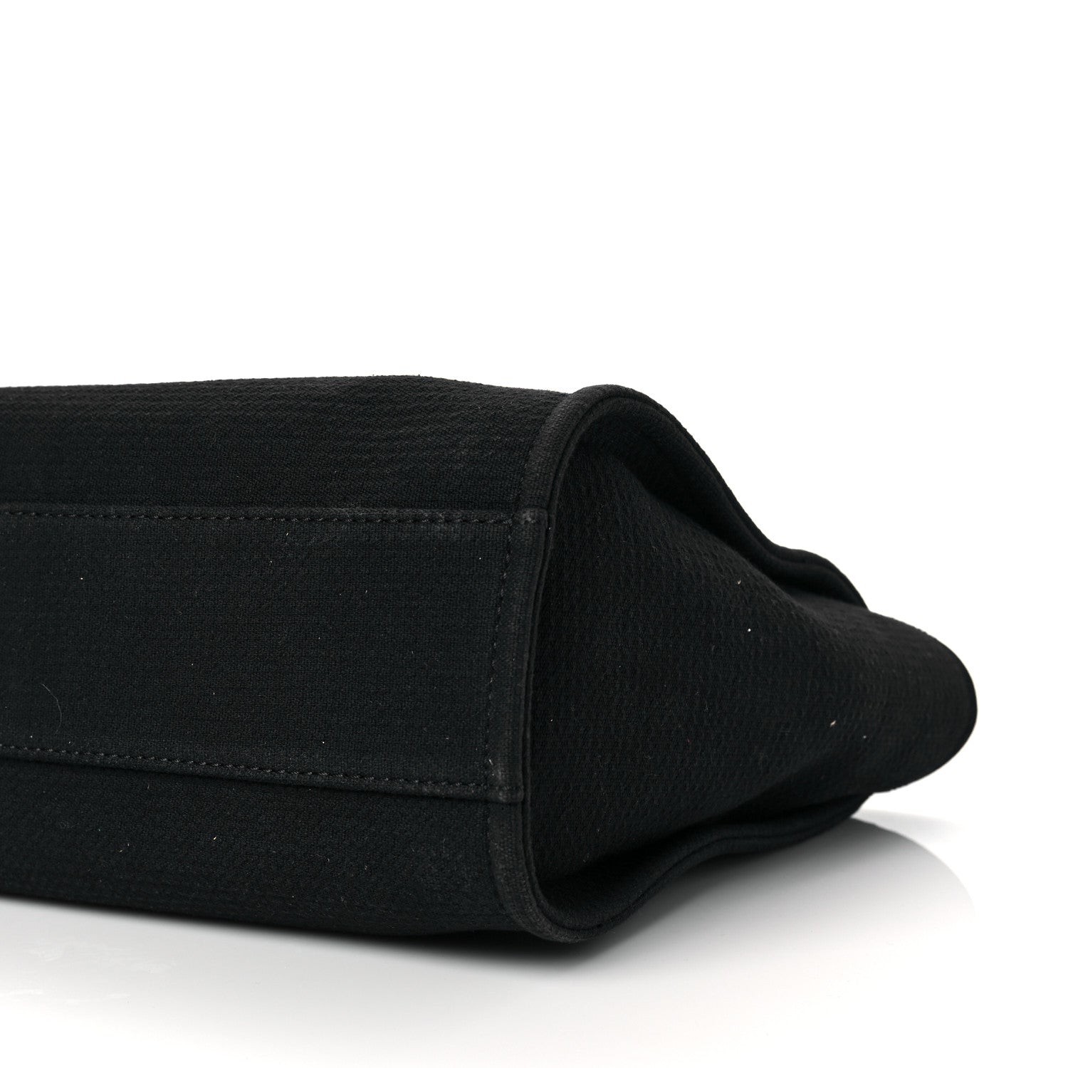 Chanel Mixed Fibers Small Deauville Tote Black 9 of 9