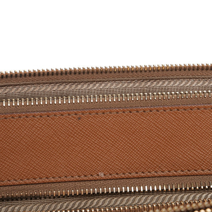 Prada Saffiano Medium Galleria Double Zip Tote Caramel 10 of 12