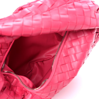 Bottega Veneta Nappa Intrecciato Teen Jodie Hobo Cranberry 4 of 9