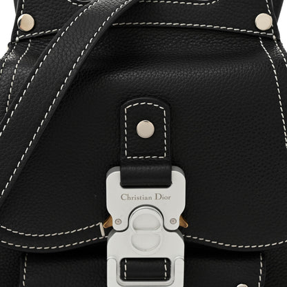 Christian Dior Grained Calfskin Mini Gallop Backpack Black 8 of 16