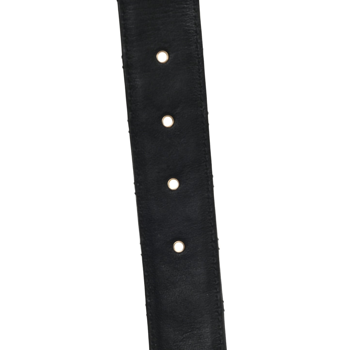 Calfskin Quilted CC Chain Belt 95 38 Black