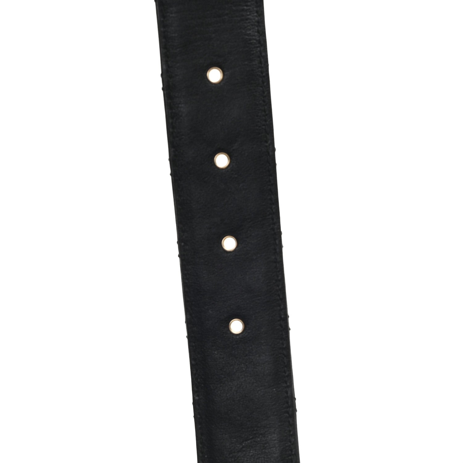 Chanel Calfskin Quilted CC Chain Belt 95 38 Black 5 of 6