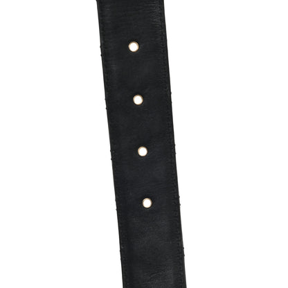 Chanel Calfskin Quilted CC Chain Belt 95 38 Black 5 of 6
