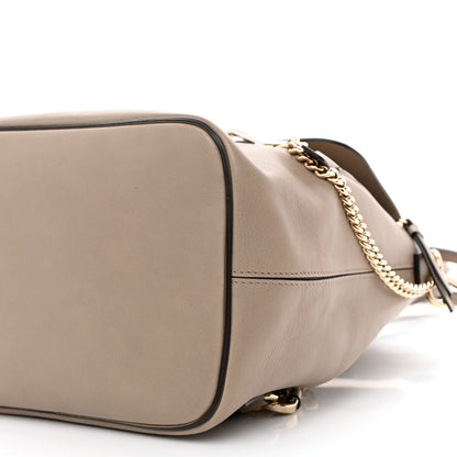 Chloe Suede Calfskin Medium Faye Backpack Motty Grey 10 of 10