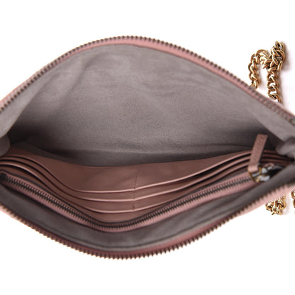 Gucci Calfskin Matelasse Mini GG Marmont Chain Bag Perfect Pink 5 of 19
