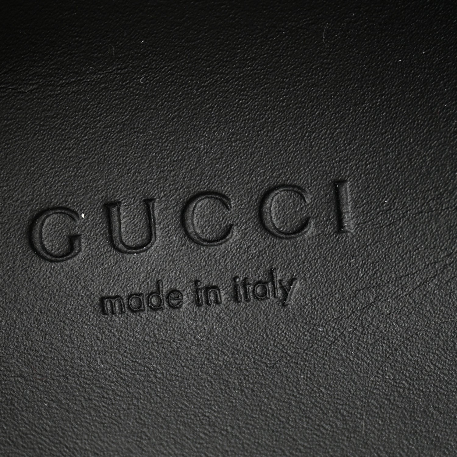 Gucci GG Monogram Calfskin Womens Low Top Sneakers 36 Piombo Black 7 of 11