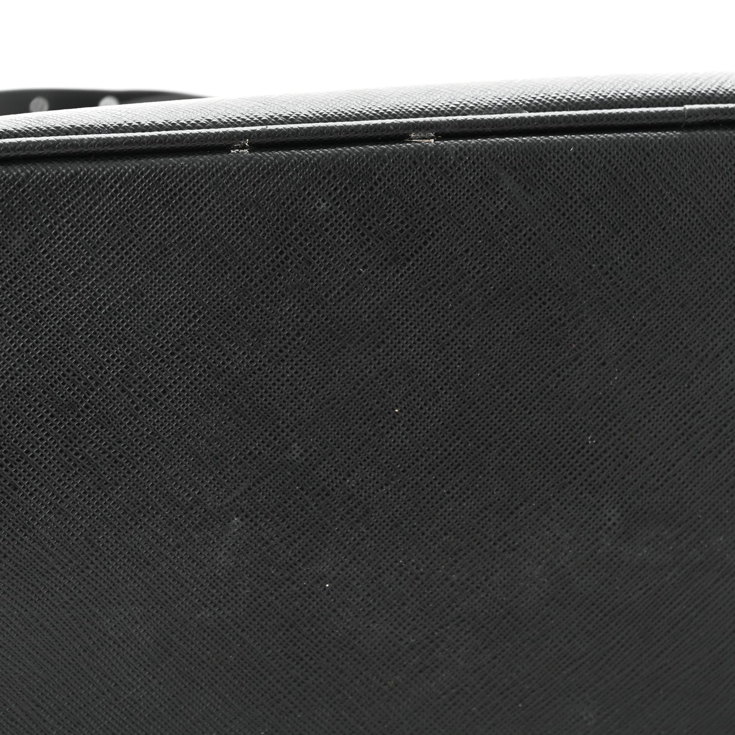 Saffiano Lux Medium Tote Black