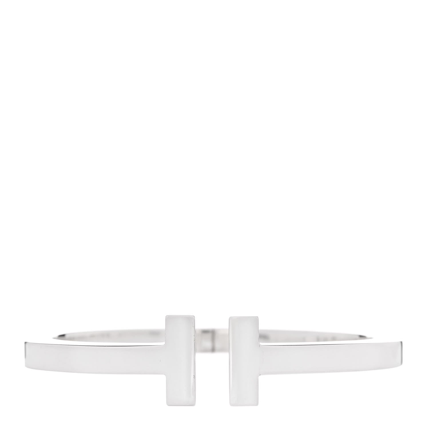 Tiffany Sterling Silver T Square Bracelet 1 of 4