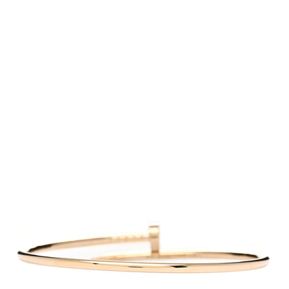 Cartier 18K Yellow Gold Small Juste Un Clou Bracelet 17 2 of 4