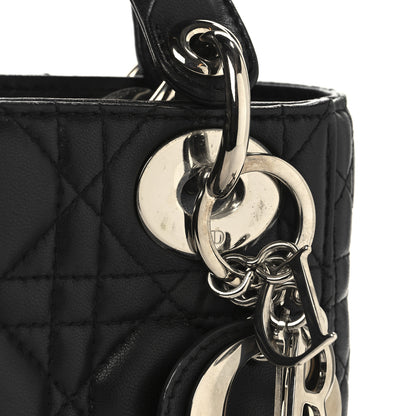 Christian Dior Lambskin Cannage Mini Lady Dior Black 11 of 14