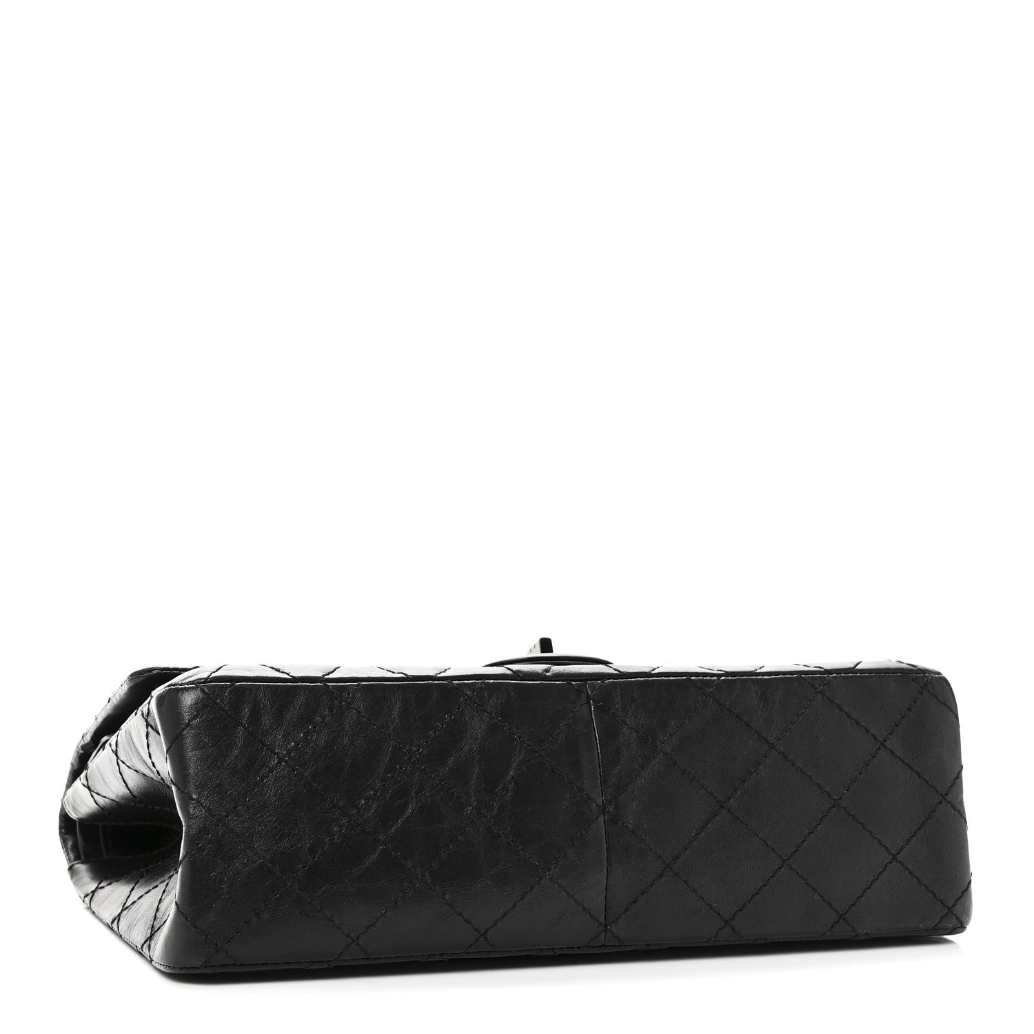 Chanel Aged Calfskin Quilted 2.55 Reissue 226 Flap So Black 4 of 10