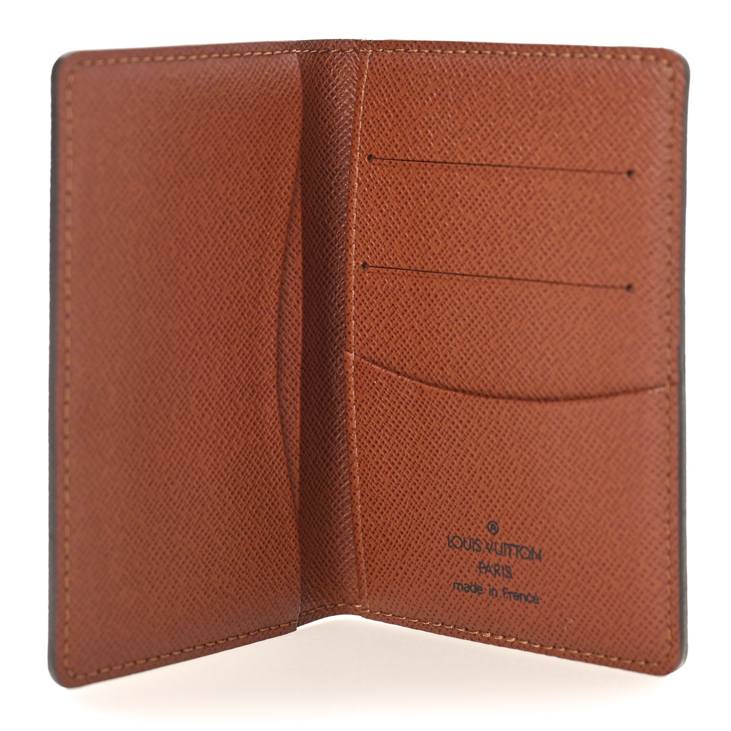 Monogram Pocket Organizer Card Holder