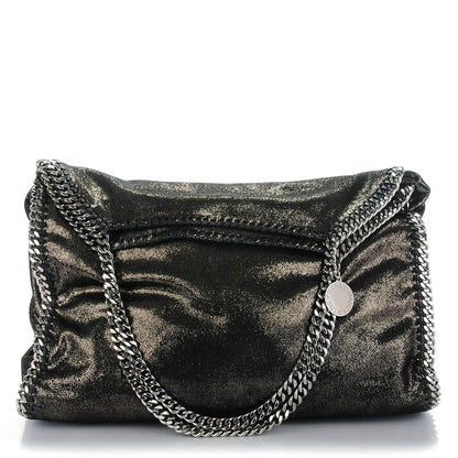 Stella McCartney Chamois Big Falabella Tote Ruthenium 1 of 8