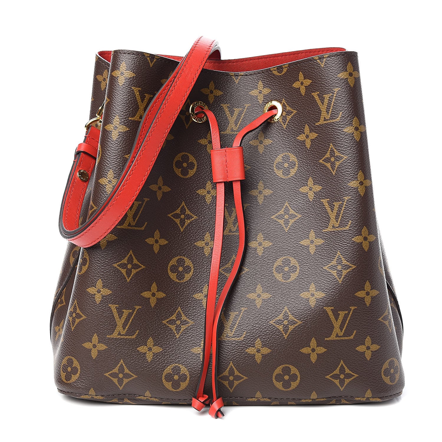 Louis Vuitton Monogram Neonoe MM Coquelicot 1 of 10