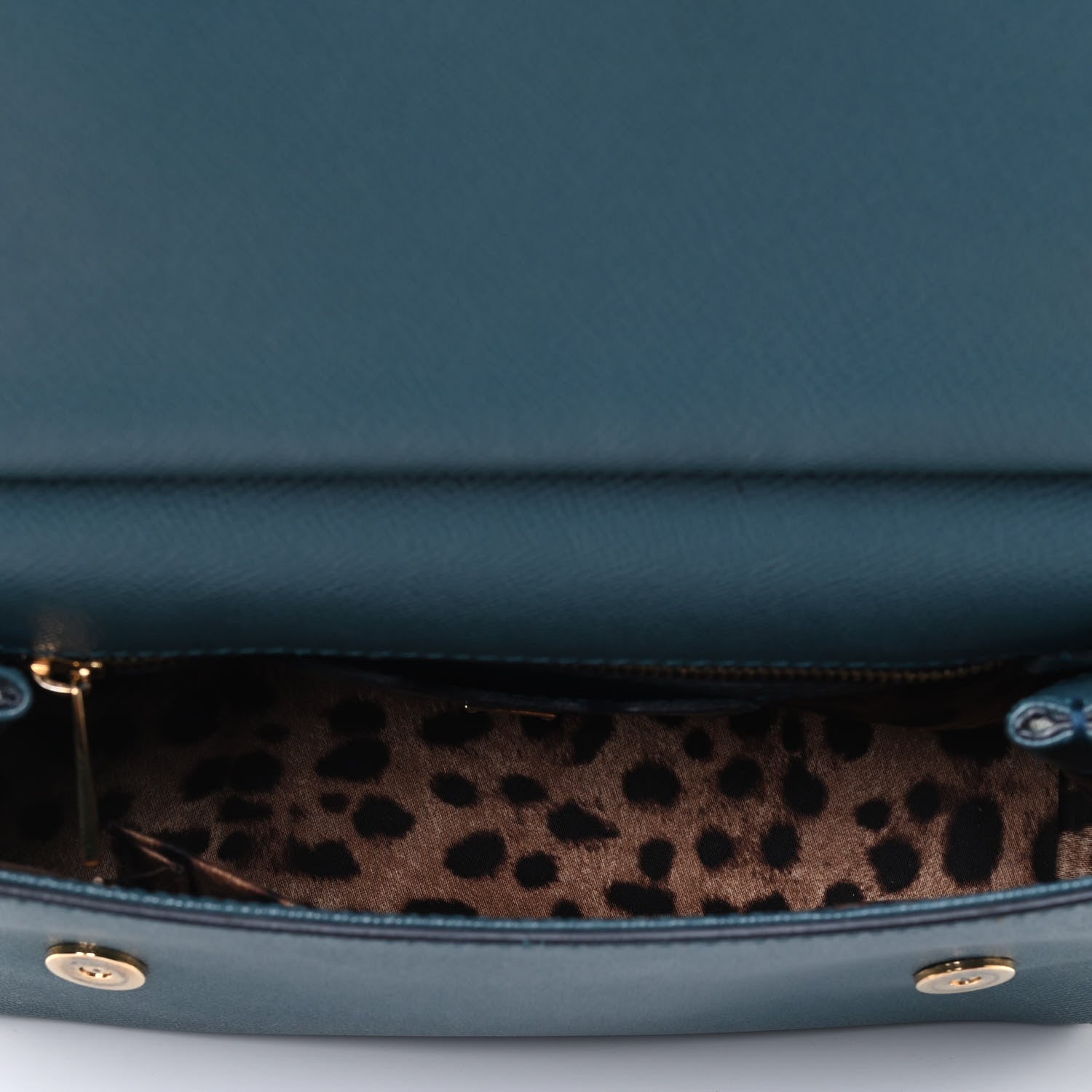 Dolce & Gabbana Dauphine Medium Miss Sicily Satchel Blue 4 of 4