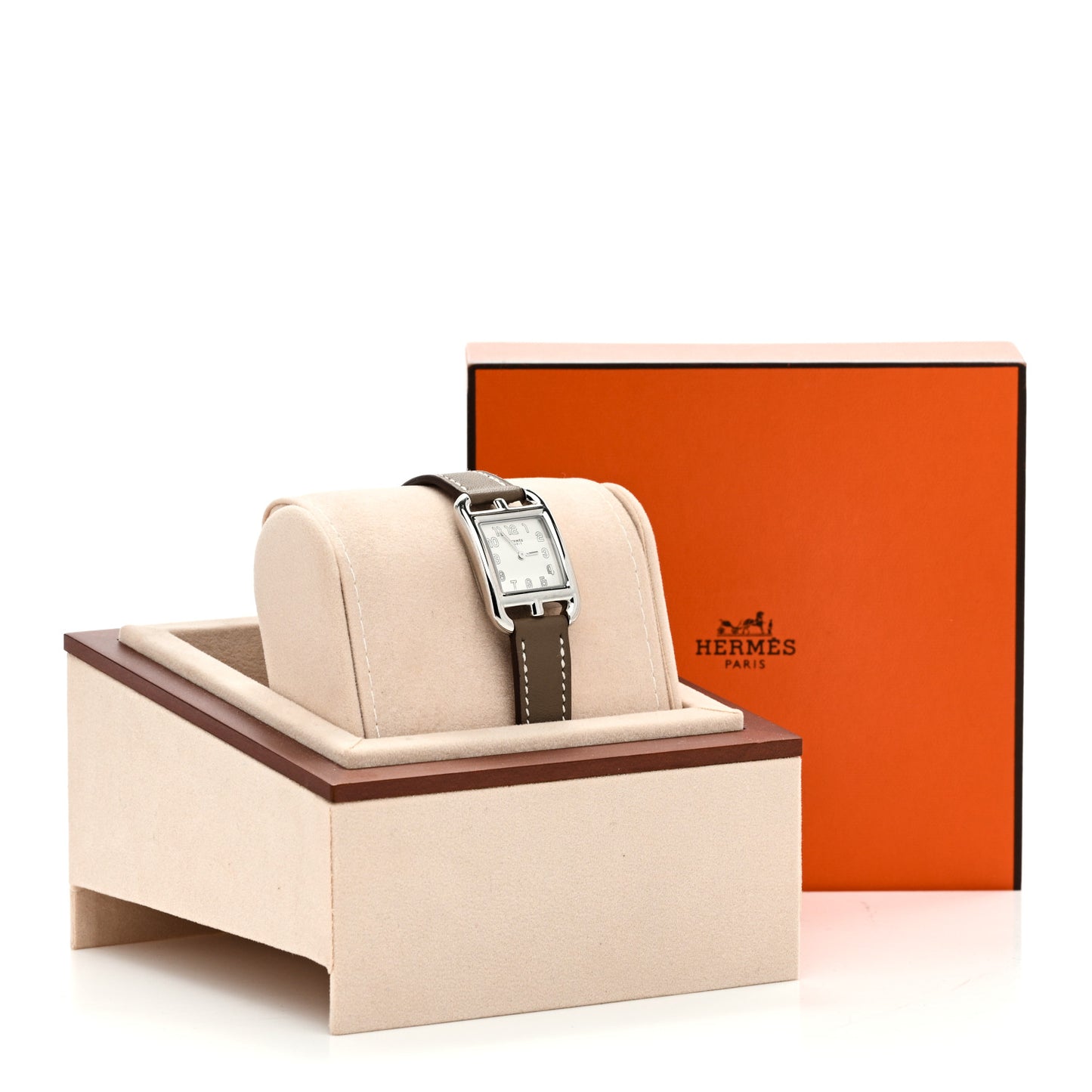 Stainless Steel Swift 23mm Cape Cod Quartz Watch Etoupe
