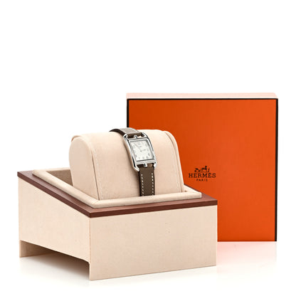 Hermes Stainless Steel Swift 23mm Cape Cod Quartz Watch Etoupe 5 of 5