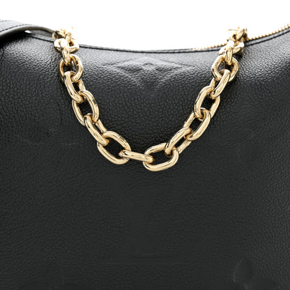 Louis Vuitton Empreinte Monogram Giant Loop Hobo Black 9 of 11