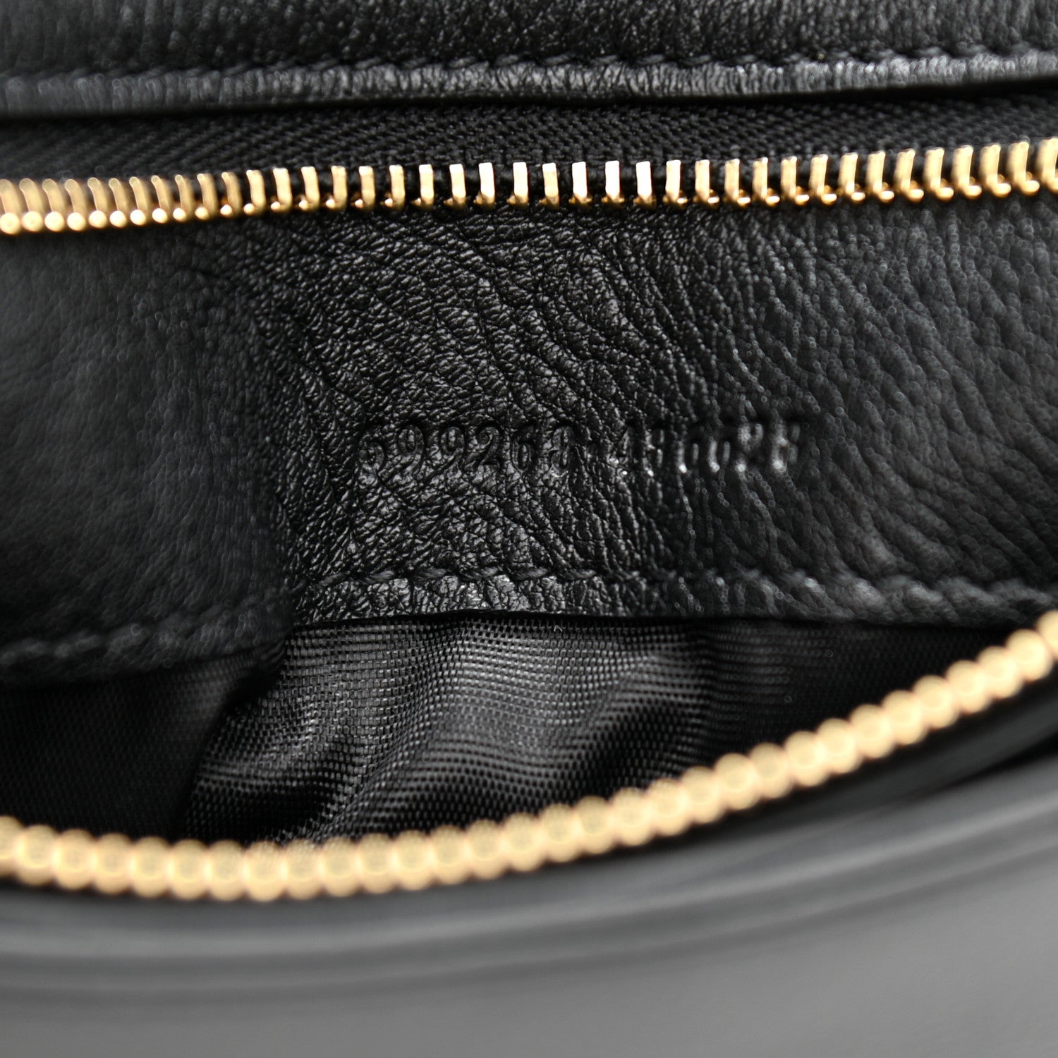 Gucci Roxy Calfskin Blondie Chain Shoulder Flap Bag Black 7 of 10