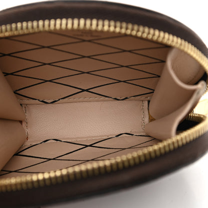 Louis Vuitton Calfskin Catogram Micro Boite Chapeau Marron 5 of 8