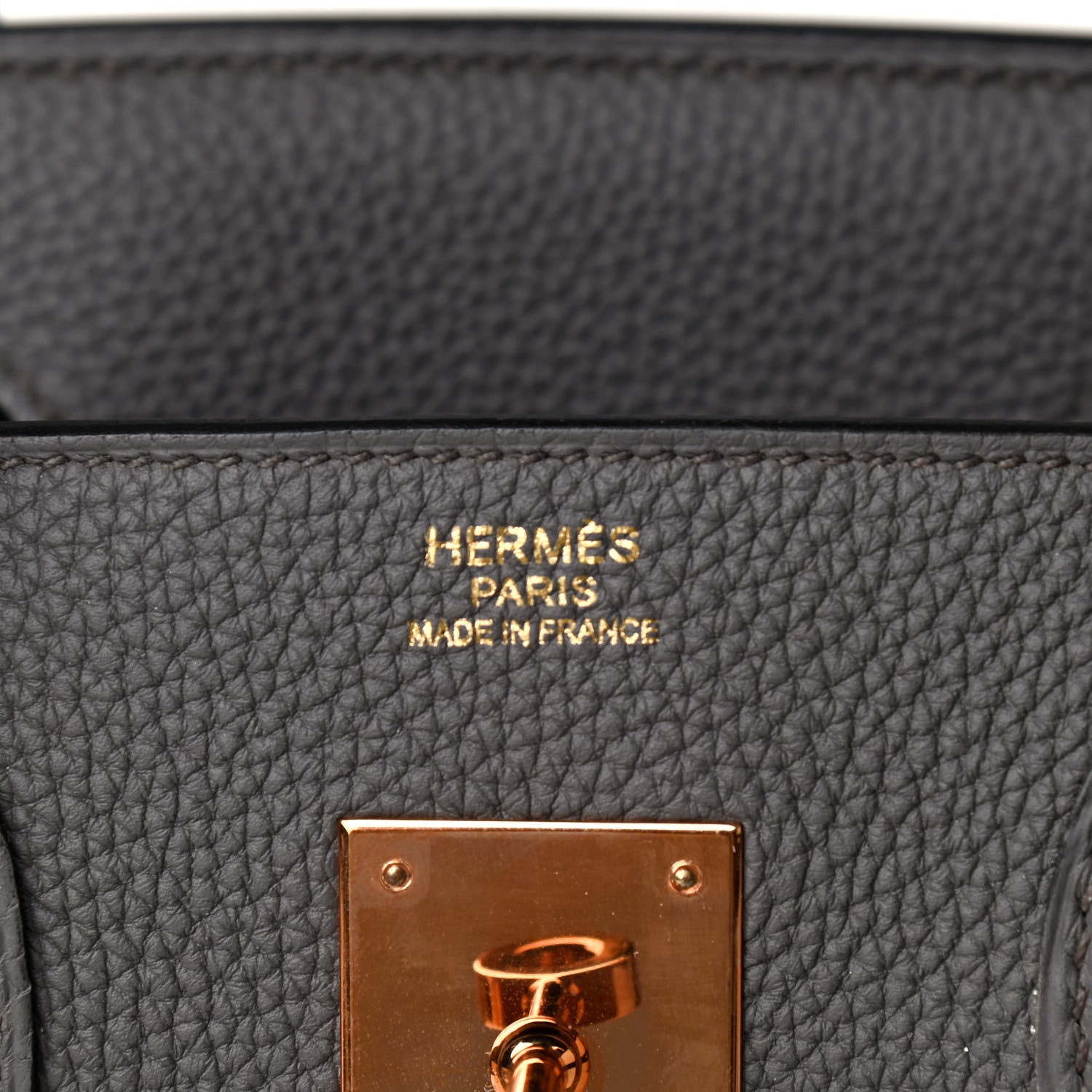 Hermes Togo Birkin 30 Etain 6 of 12
