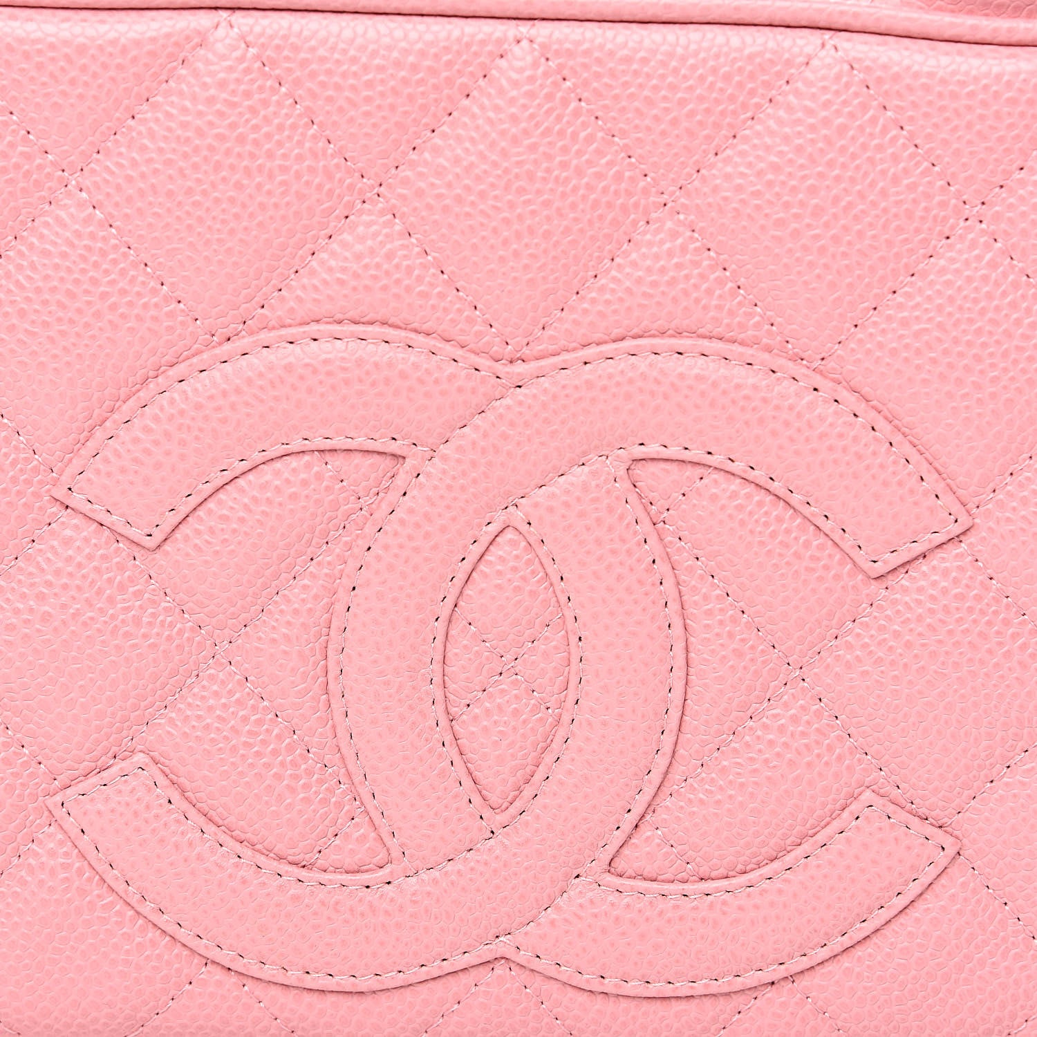 Chanel Caviar Quilted Small Bowler Pink 8 of 13